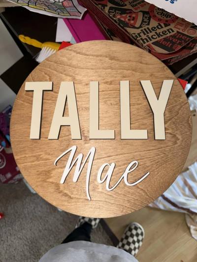 Personalized Wooden sign (Copy)