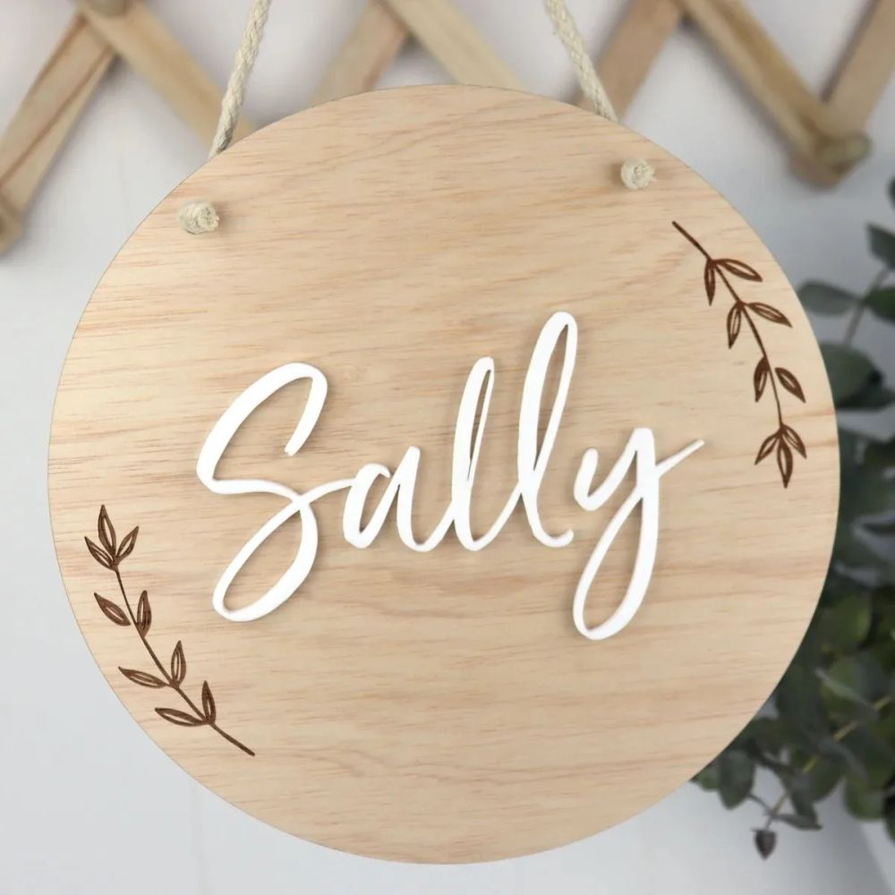 Personalised Wooden Sign-changed